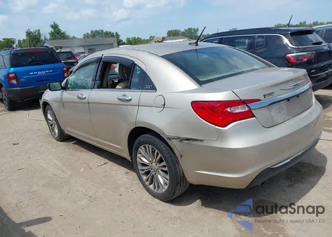 2013 Chrysler 200 Limited из США, поврежденный, VIN 1C3CCBCG2DN575108